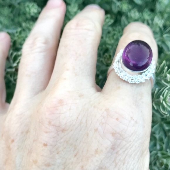 Sundance Jewelry Sundance Purple Amethyst Ring Sterling Silver